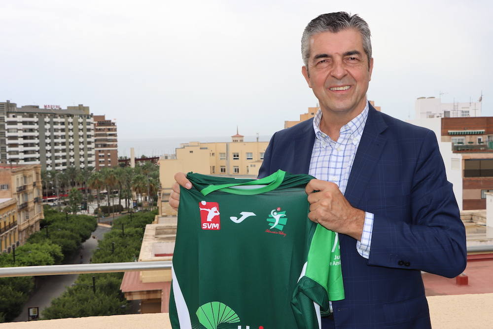 Antonio Rodríguez cumple un año en el cargo de presidente de Unicaja Almería. 