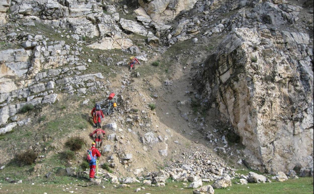 Entorno del supuesto volcán. 