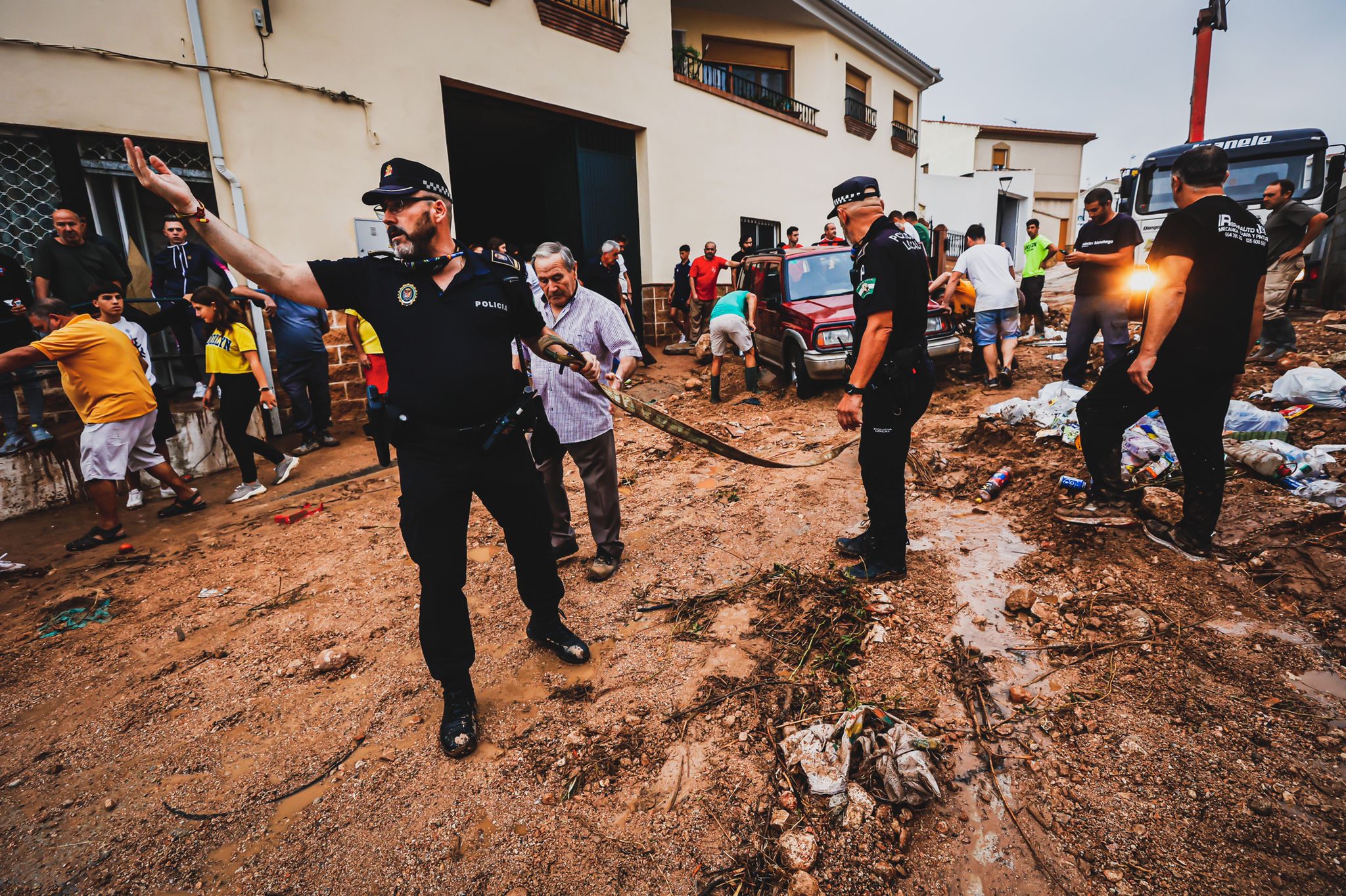 Inundaciones en la provincia de Granada