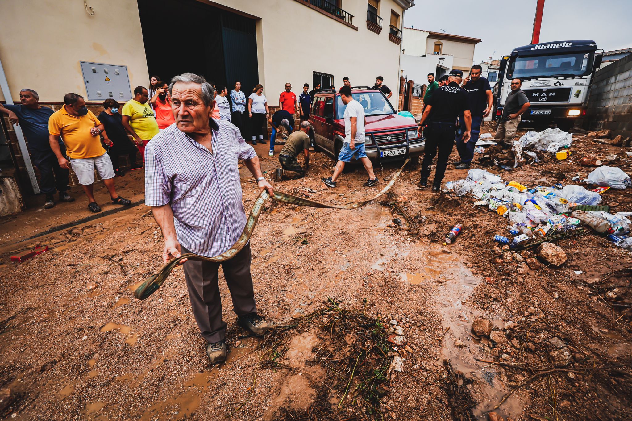 Inundaciones en la provincia de Granada