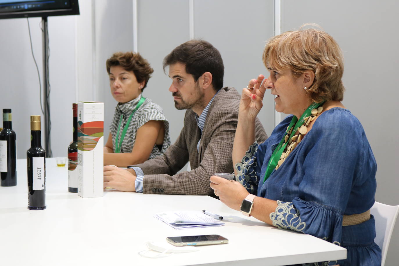 Primer día de Expoliva, marcado por la visita del Rey