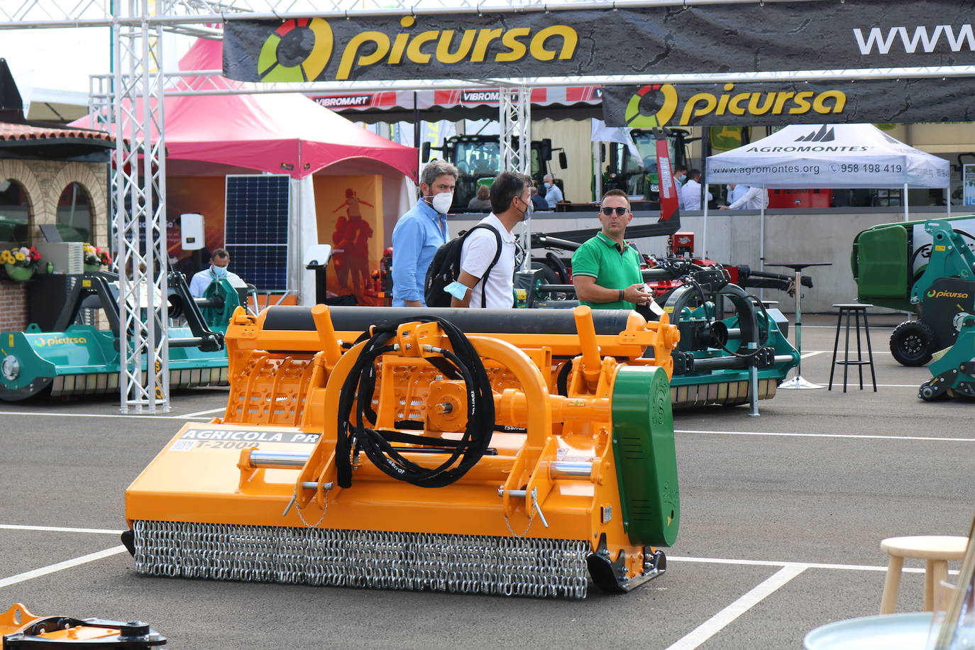 Primer día de Expoliva, marcado por la visita del Rey