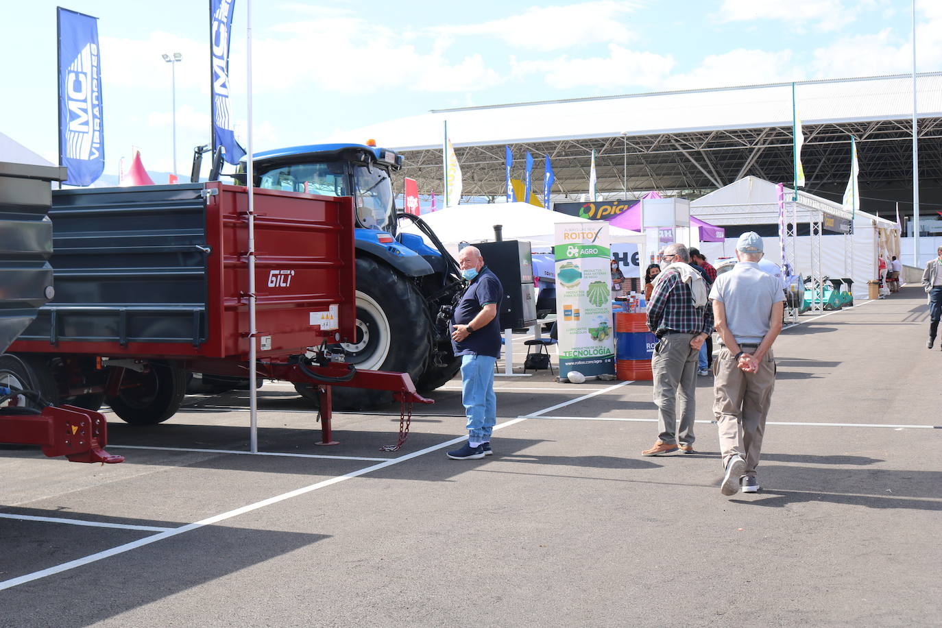Primer día de Expoliva, marcado por la visita del Rey