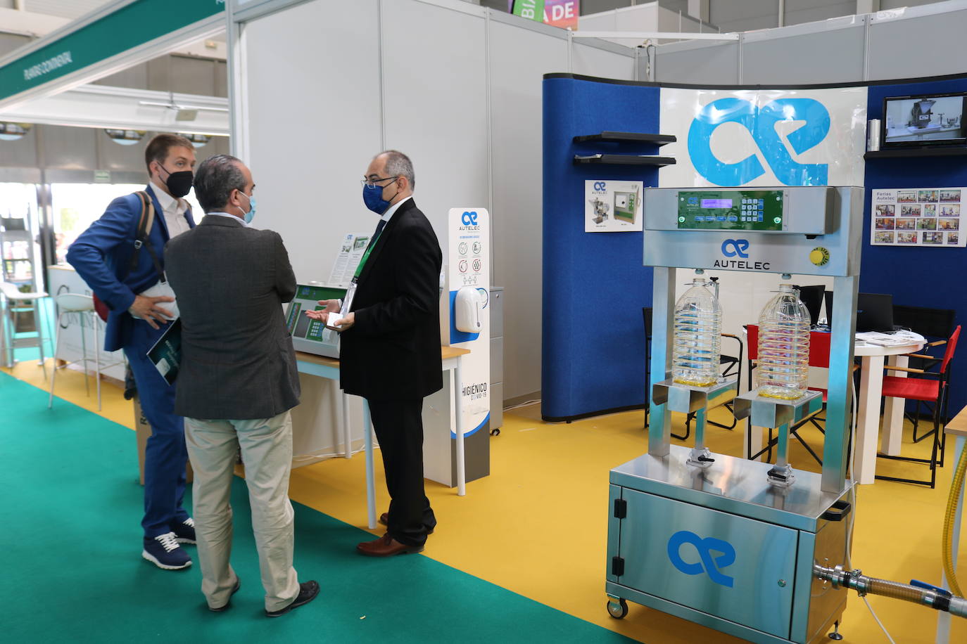 Primer día de Expoliva, marcado por la visita del Rey