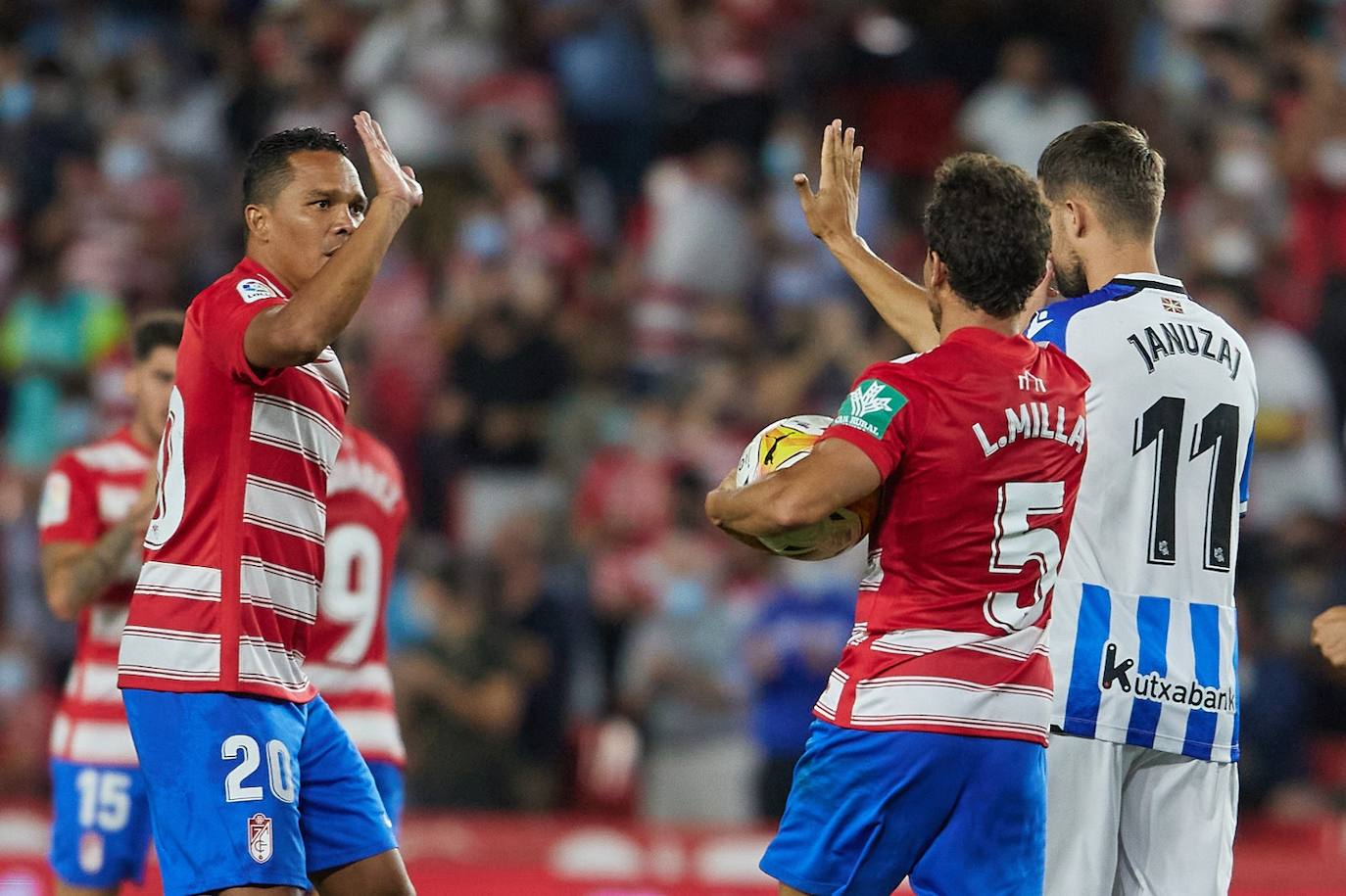 Fotos: Las mejores imágenes del Granada-Real Sociedad