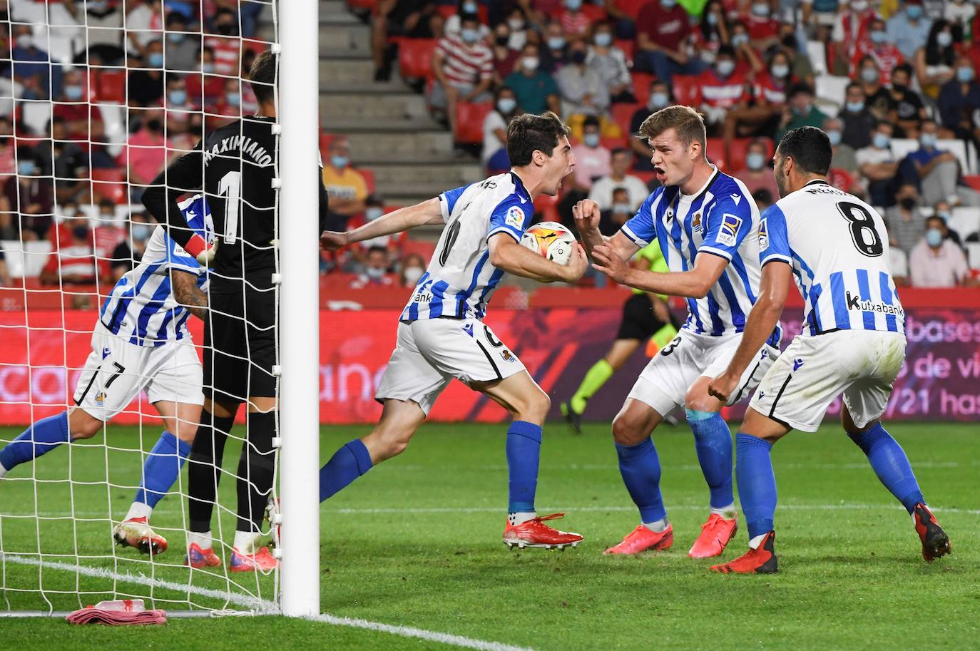 Fotos: Las mejores imágenes del Granada-Real Sociedad