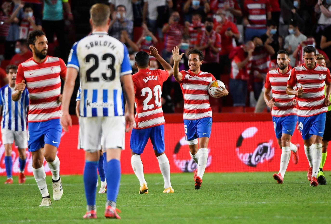 Fotos: Las mejores imágenes del Granada-Real Sociedad