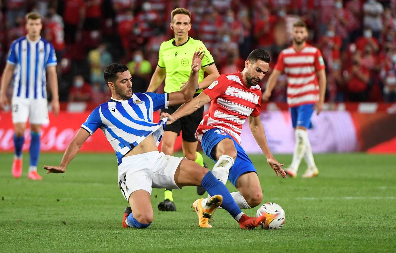 Fotos: Las mejores imágenes del Granada-Real Sociedad