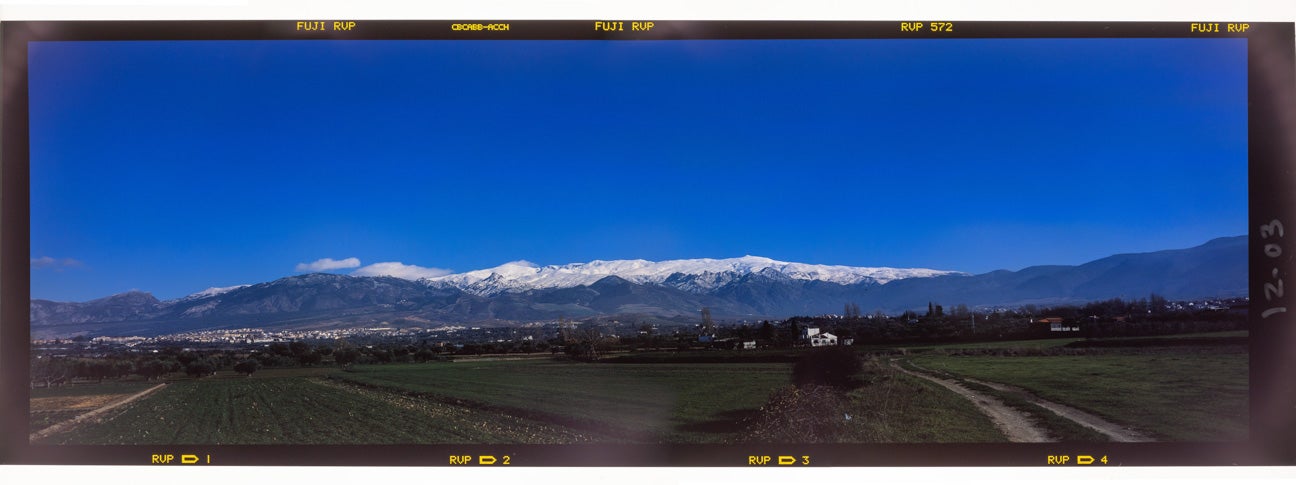 Vista de Padrollano que el Padre Ferrer tomó en los años 70.