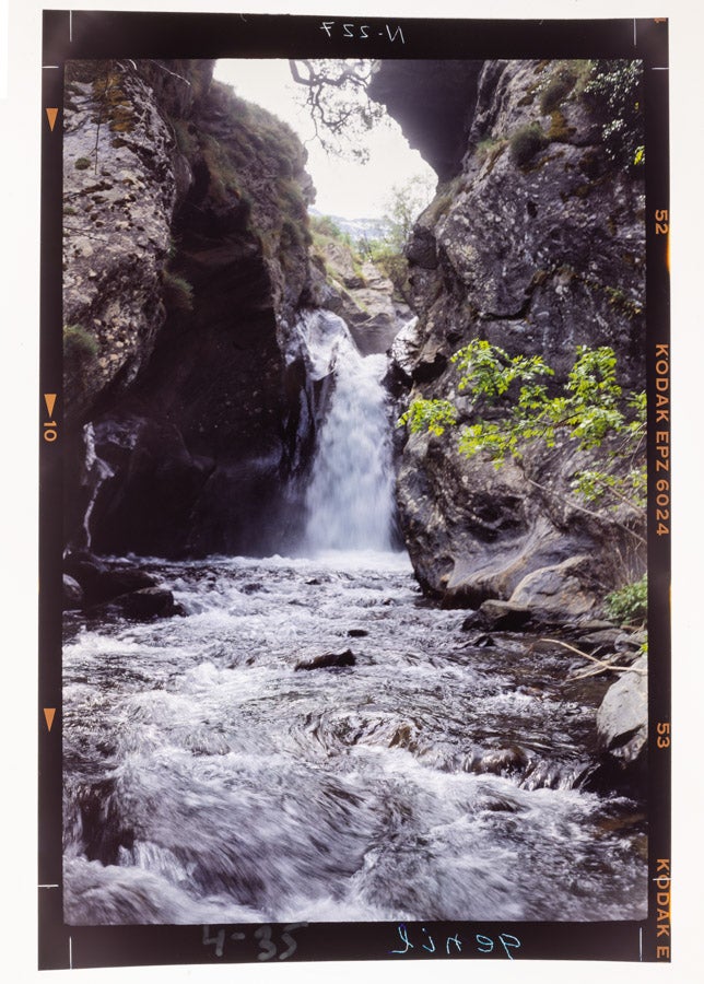 Vista de Padrollano que el Padre Ferrer tomó en los años 70.
