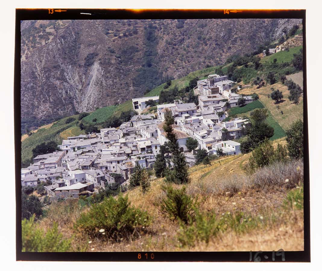 Vista de Padrollano que el Padre Ferrer tomó en los años 70.