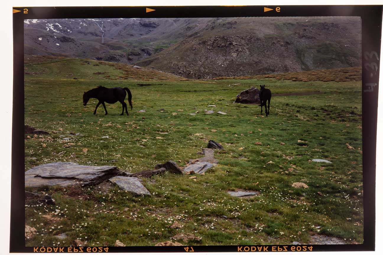 Vista de Padrollano que el Padre Ferrer tomó en los años 70.