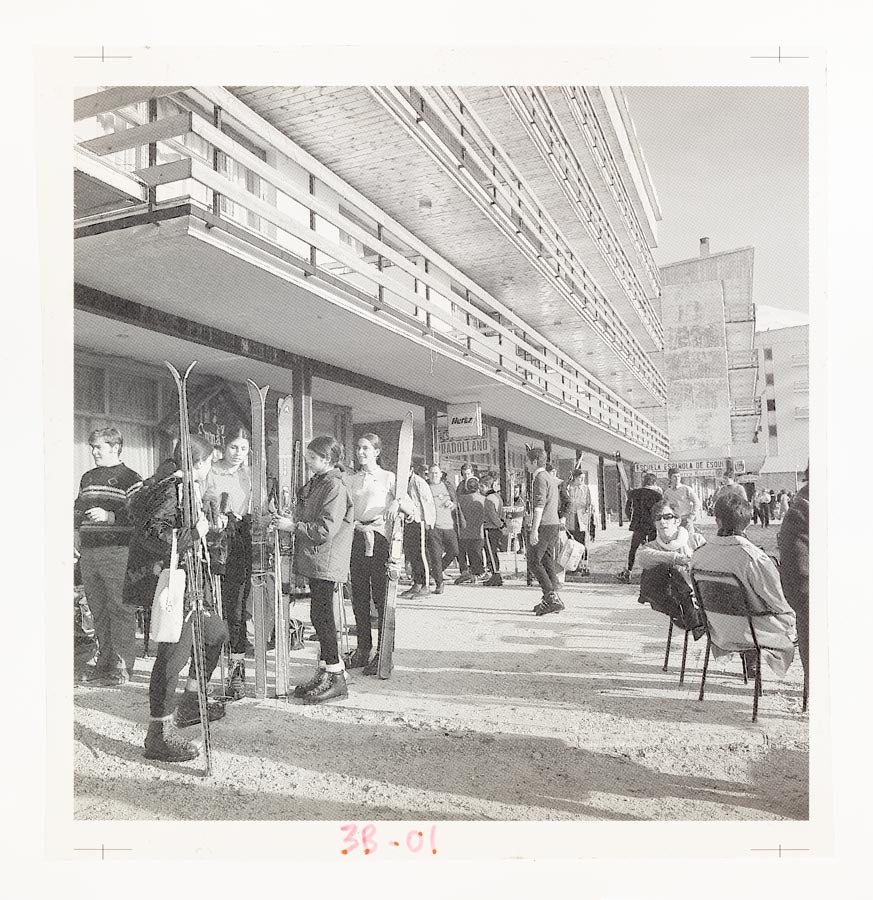 Vista de Padrollano que el Padre Ferrer tomó en los años 70.