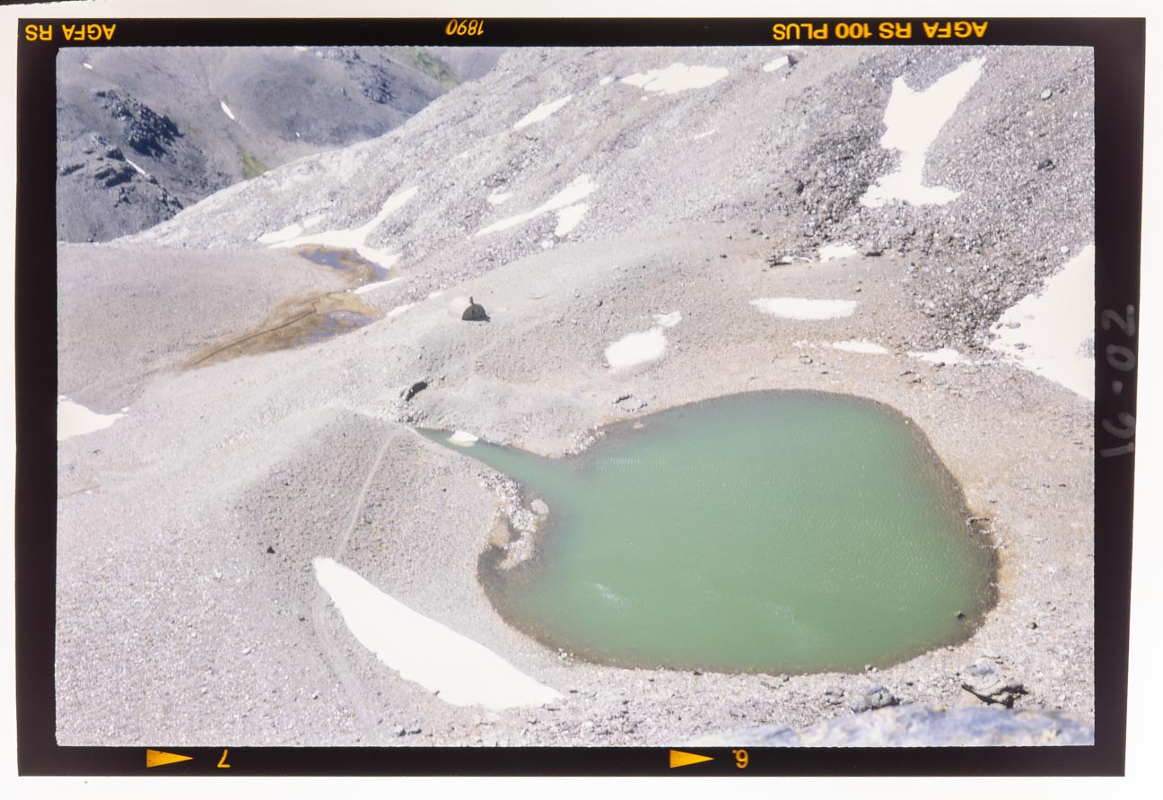 Vista de Padrollano que el Padre Ferrer tomó en los años 70.