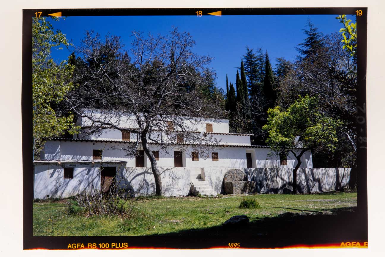 Vista de Padrollano que el Padre Ferrer tomó en los años 70.