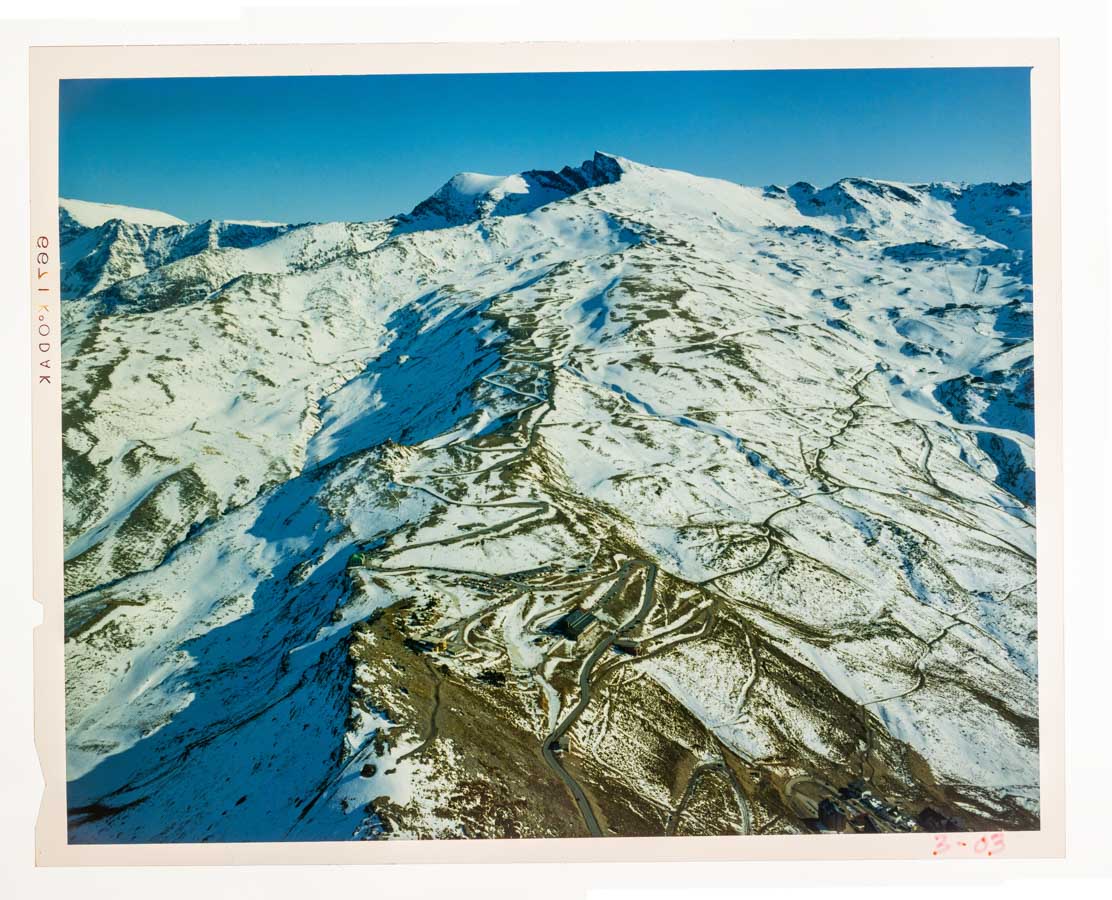 Vista de Padrollano que el Padre Ferrer tomó en los años 70.