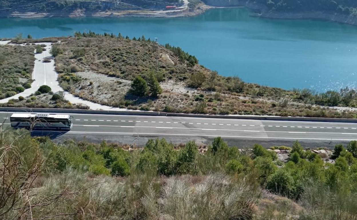 El deslizamiento de 'El Arrecife', la ladera que más preocupa. 