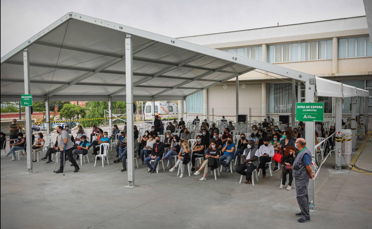 Parque Norte de Bomberos, que ha sido desde mayo sede de vacunación. 