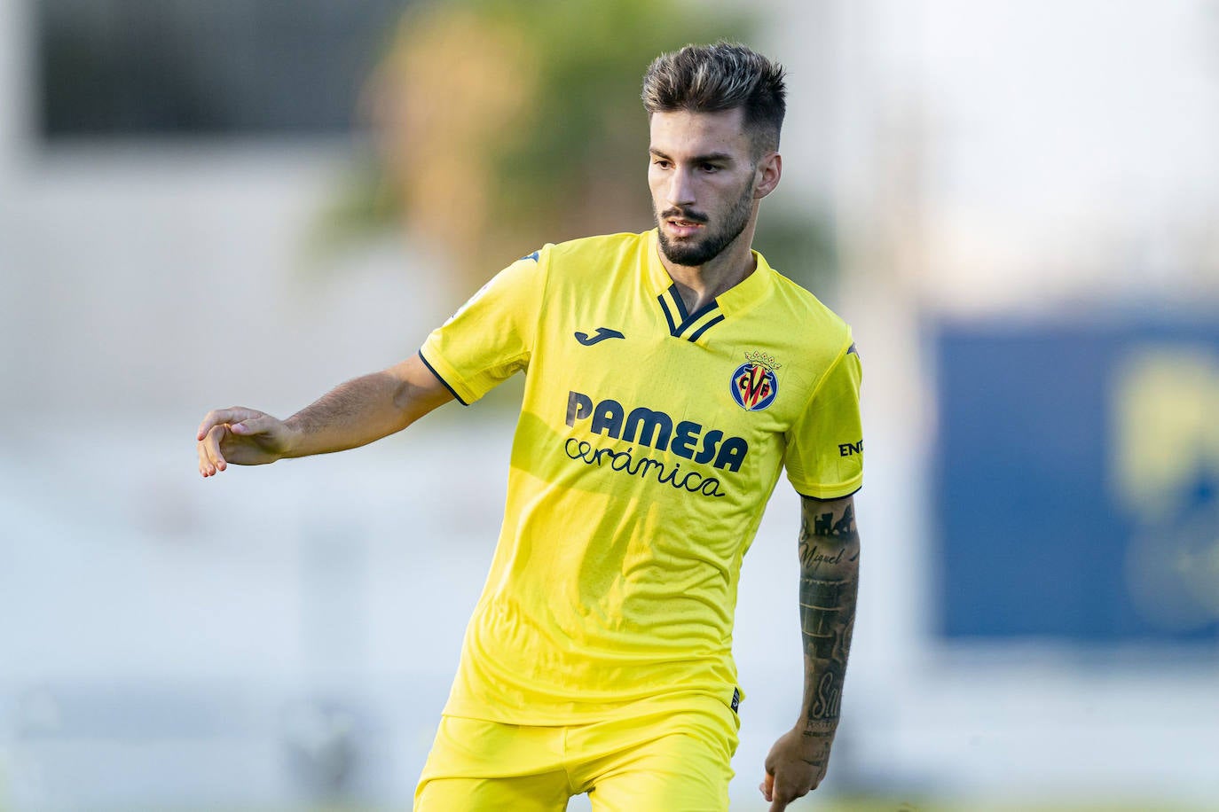 El roquetero Álex Baena, cedido por el Villarreal, es, una de las novedades del Girona. 