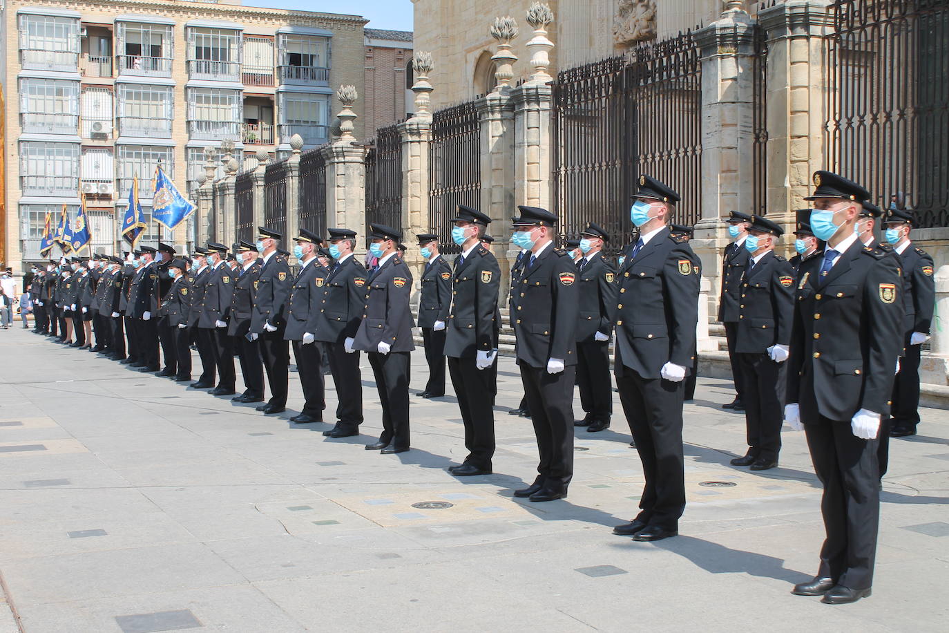 Fotos: Así ha sido el acto de la Policía Nacional en Jaén