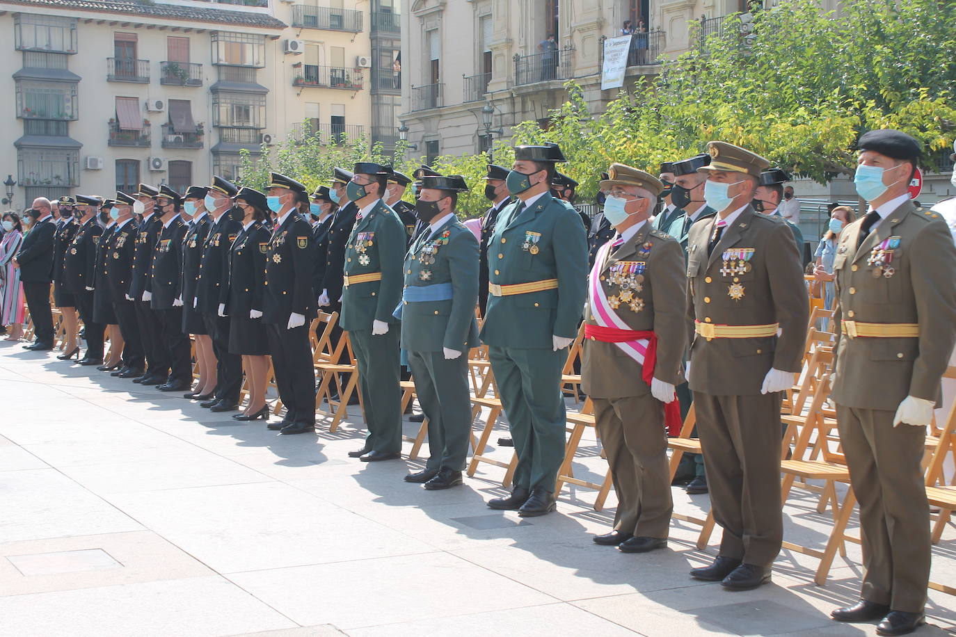 Fotos: Así ha sido el acto de la Policía Nacional en Jaén