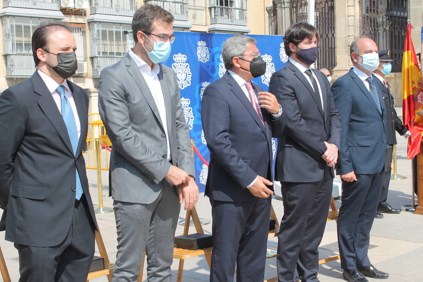 Fotos: Así ha sido el acto de la Policía Nacional en Jaén
