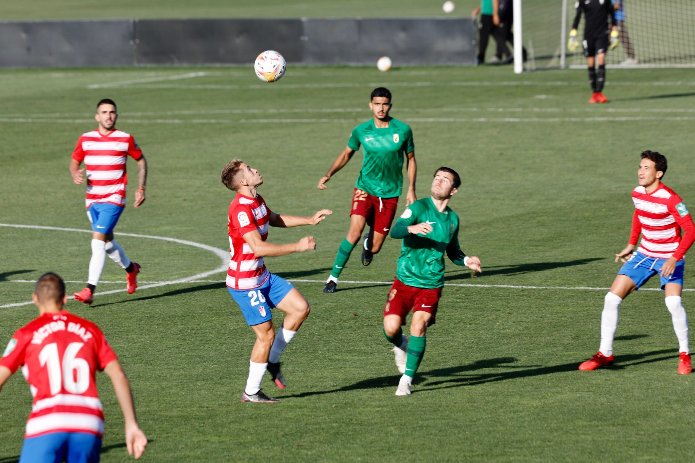 Partido amistoso entre el Granada y el Rercreativo