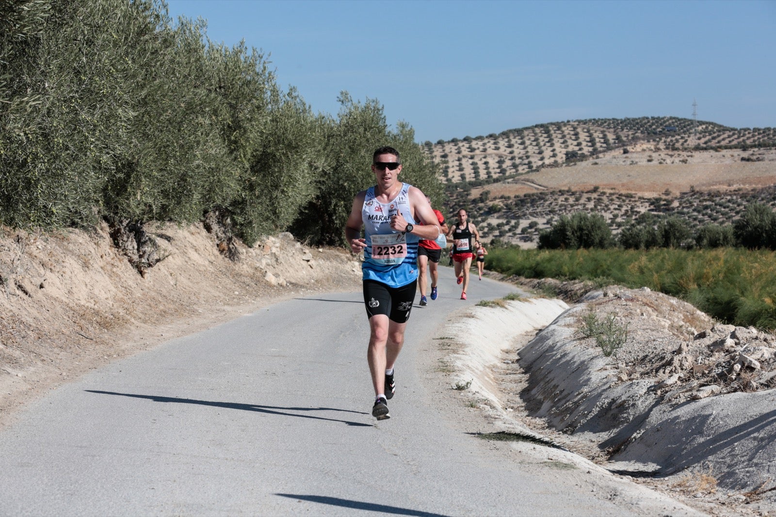 Exigente recorrido en la décima edición de la 'Villa Romana'. 