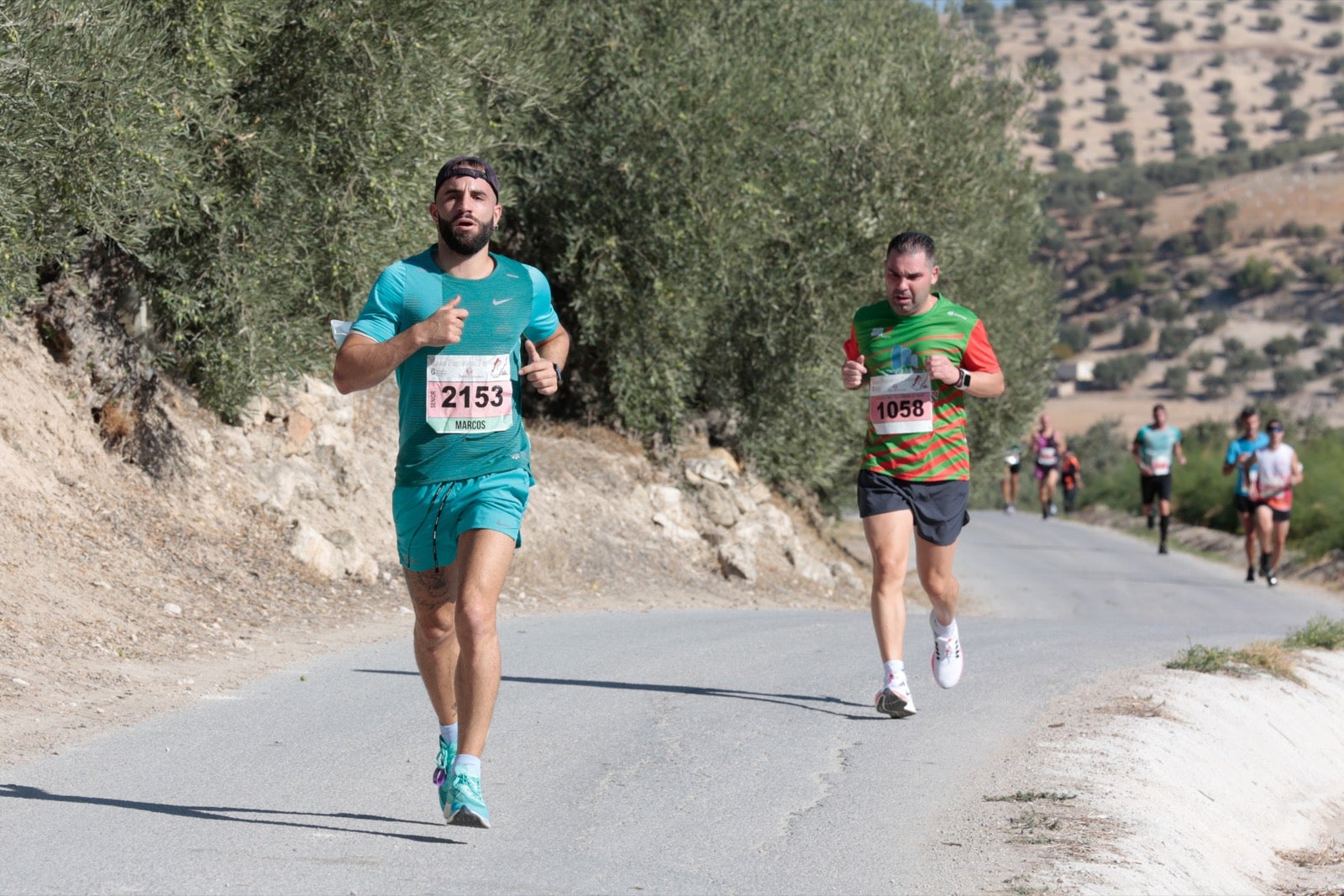 Exigente recorrido en la décima edición de la 'Villa Romana'. 