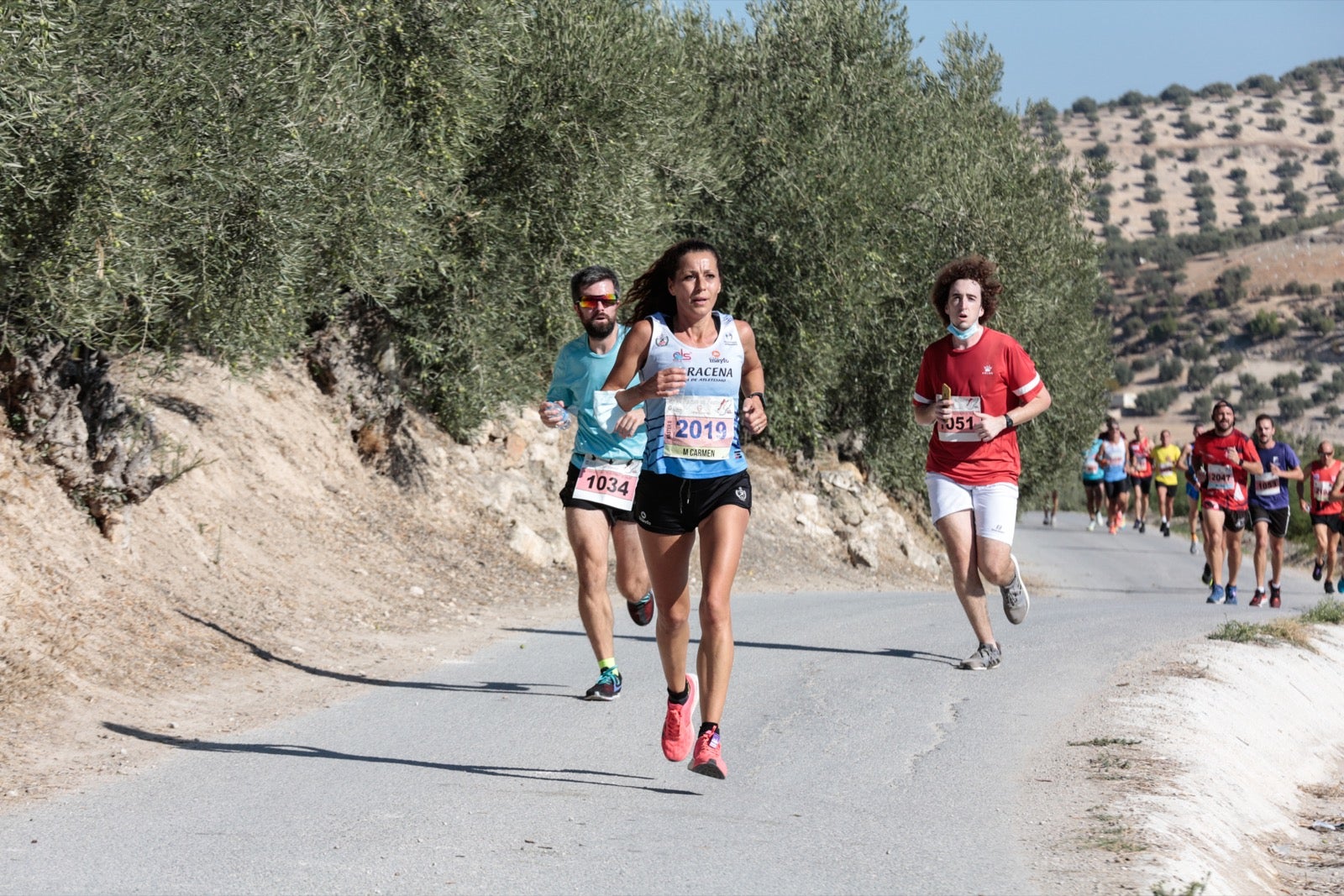 Exigente recorrido en la décima edición de la 'Villa Romana'. 