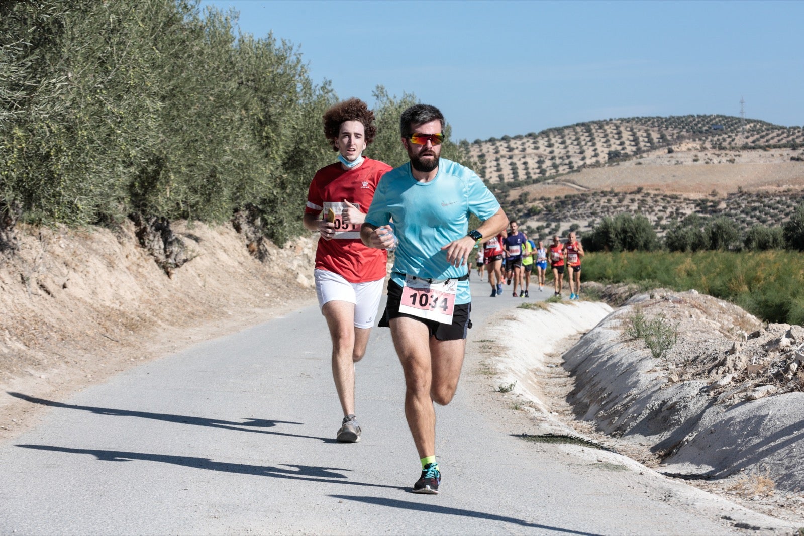 Exigente recorrido en la décima edición de la 'Villa Romana'. 