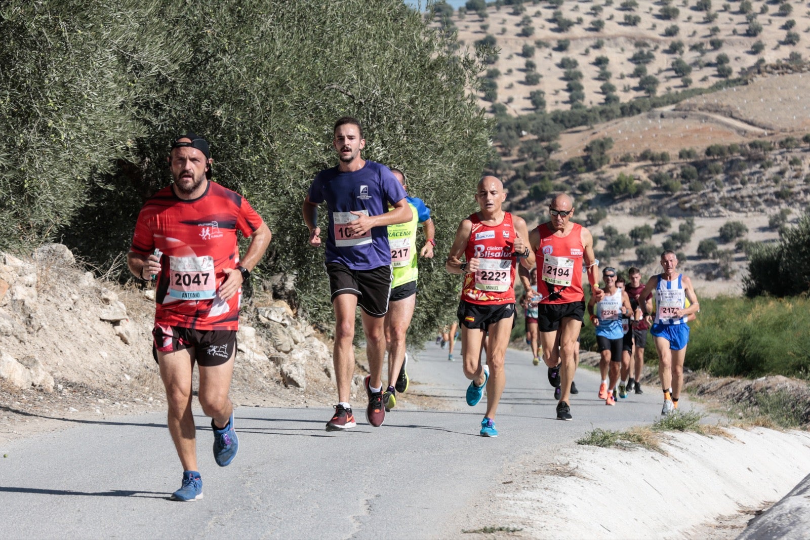 Exigente recorrido en la décima edición de la 'Villa Romana'. 