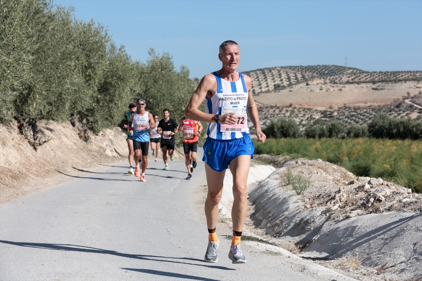 Exigente recorrido en la décima edición de la 'Villa Romana'. 
