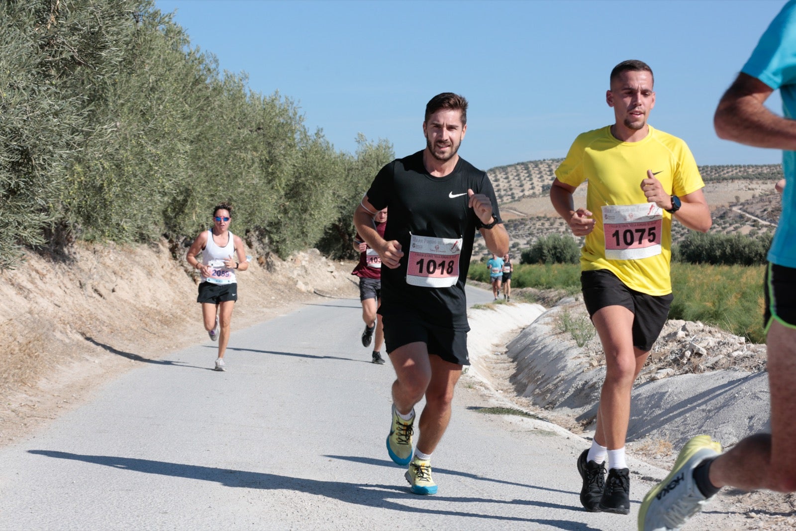 Exigente recorrido en la décima edición de la 'Villa Romana'. 