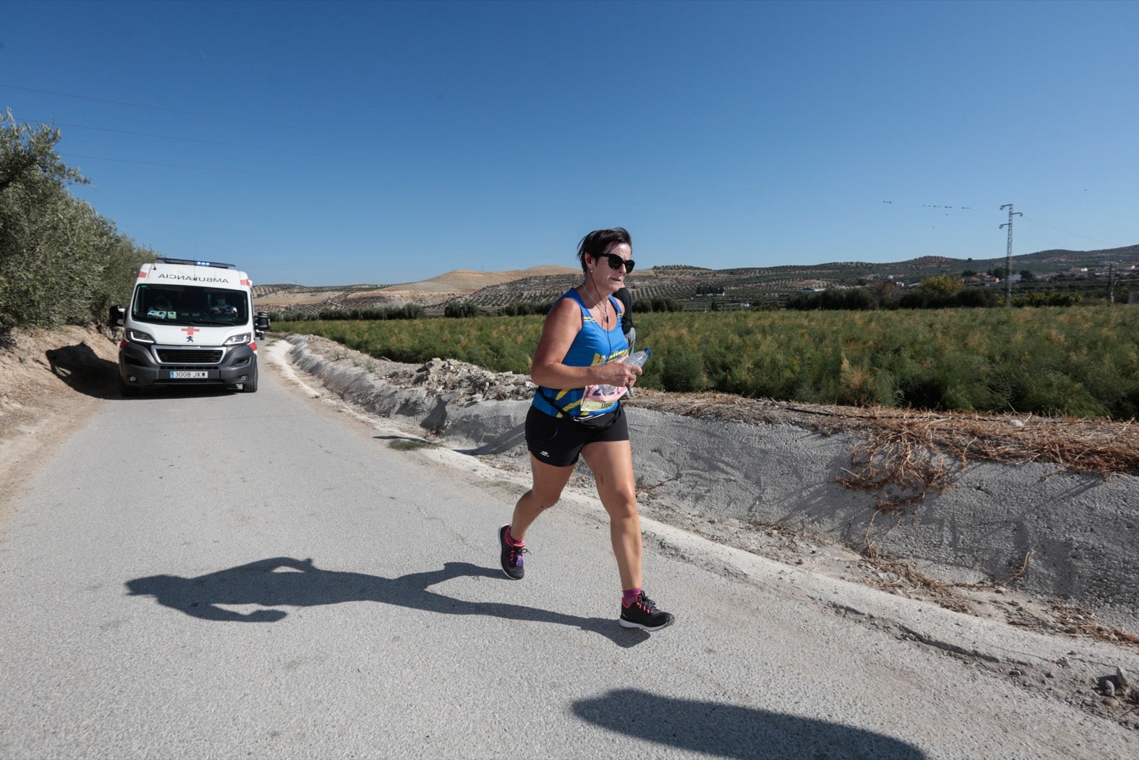 Exigente recorrido en la décima edición de la 'Villa Romana'. 