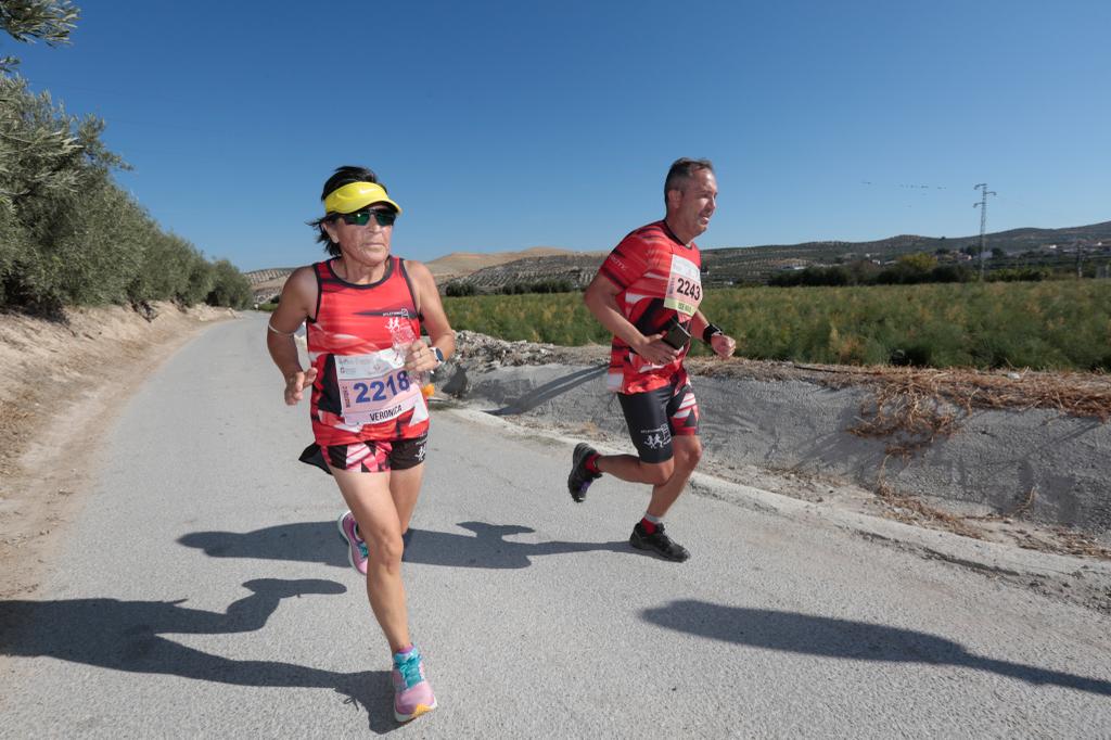Exigente recorrido en la décima edición de la 'Villa Romana'. 
