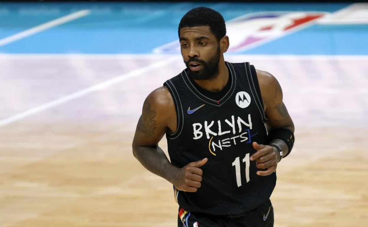 Kyrie Irving, en un partido de la pasada temporada. 