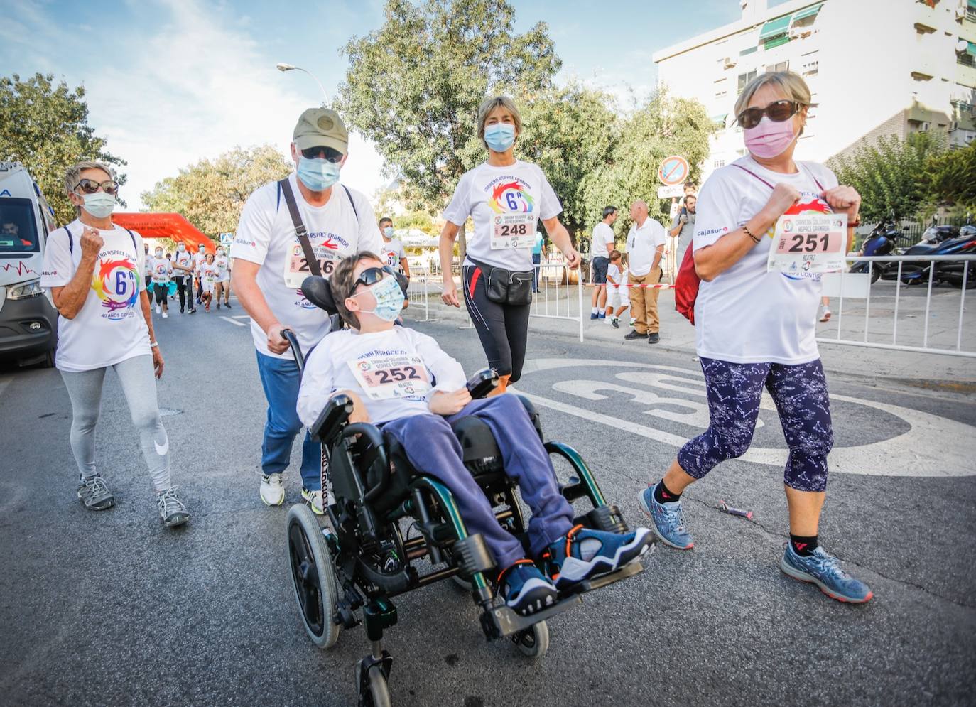 Fotos: Deporte y solidaridad, de la mano en el Zaidín