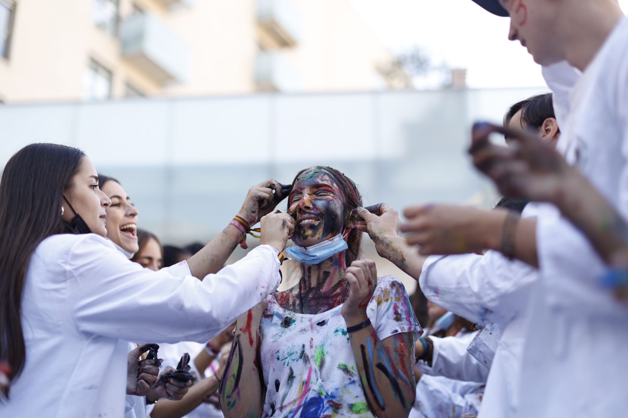 Los estudiantes han inspirado su ya tradicional festejo en una estética realacionada con las películas de 'Piratas del Caribe'