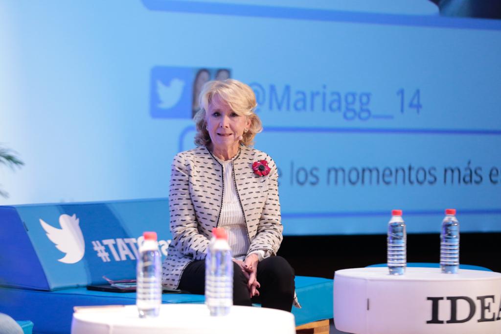 Esperanza Aguirre, ex presidenta de la Comunidad de Madrid.