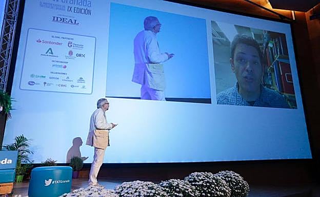 José Luis Jiménez charló con Joan Carles March por videoconferencia. 