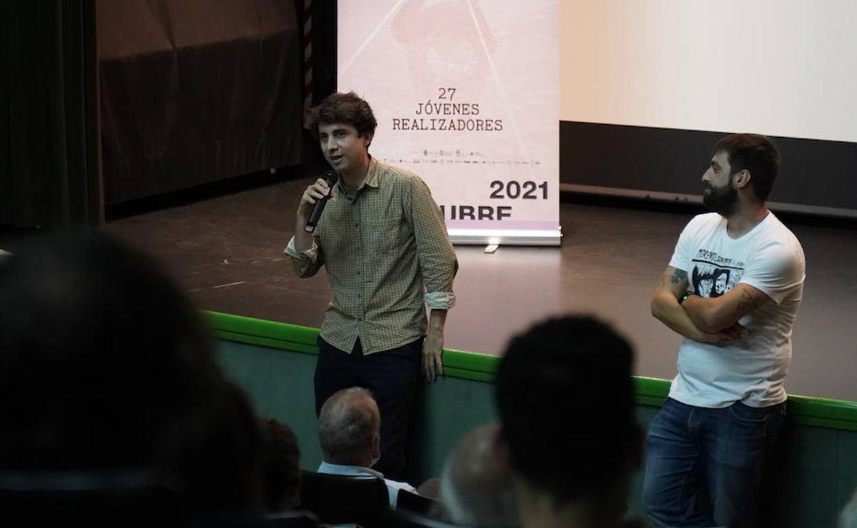 Jonás Trueba, en la Filmoteca de Andalucía. 