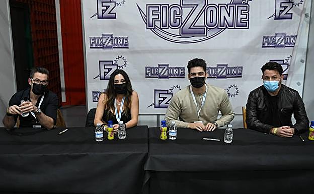 Javier Fernández, Belén Ortega, Jorge Jiménez y Alejandro Sánchez. 