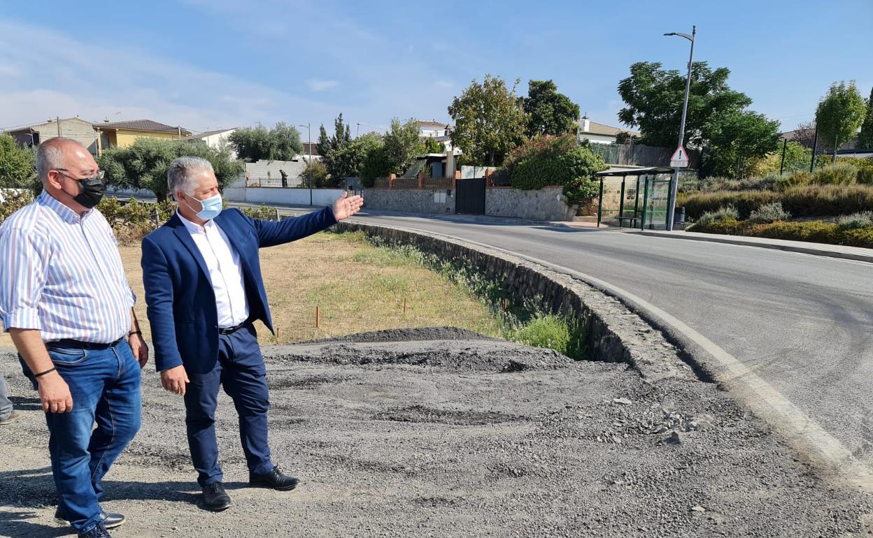 La travesía de Gójar contará con dos nuevas rotondas para evitar los atascos en hora punta