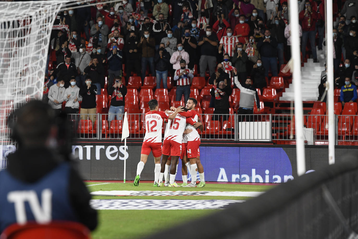 Victoria sufrida de la UD Almería ante el Leganés.