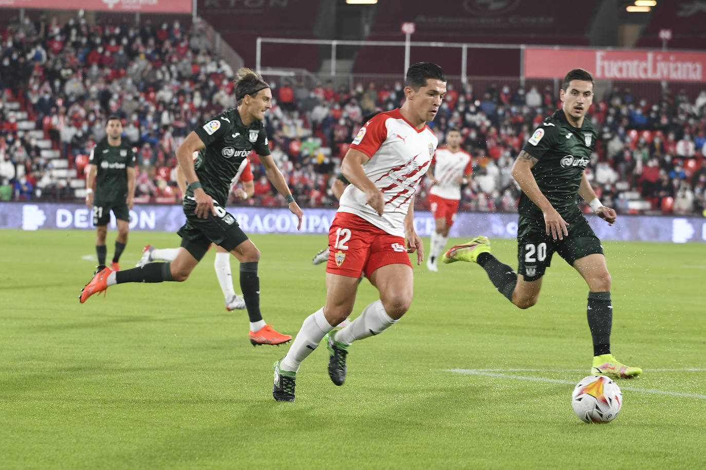 Victoria sufrida de la UD Almería ante el Leganés.