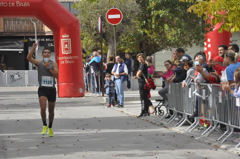Participantes en la media maratón de Baza