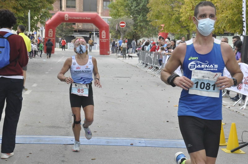 Participantes en la media maratón de Baza