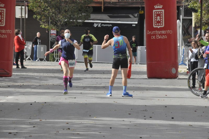 Participantes en la media maratón de Baza