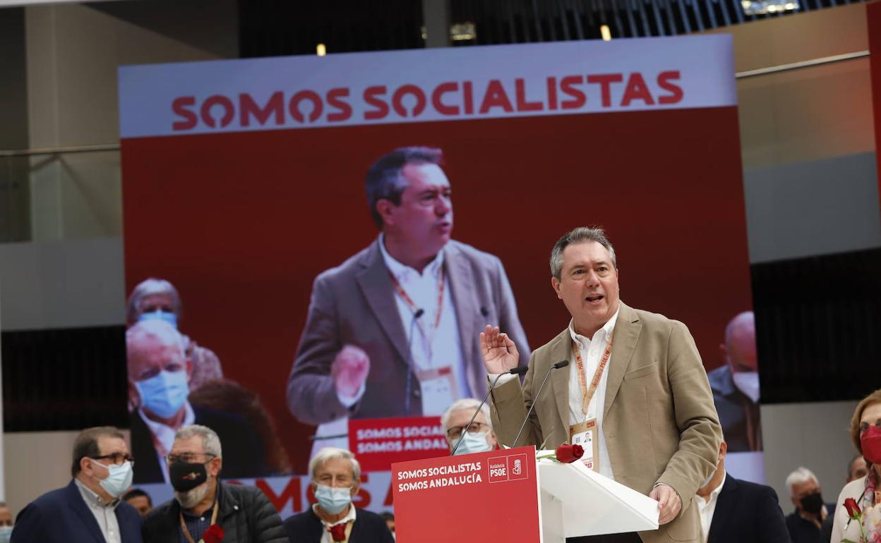 Juan Espadas este sábado.